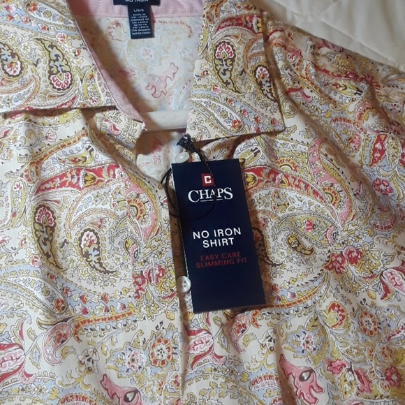 Chaps Tops - Chaps no iron blouse size L NWT